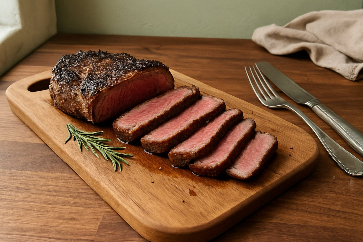 Entrecote uit de oven: mals en gelijkmatig gaar