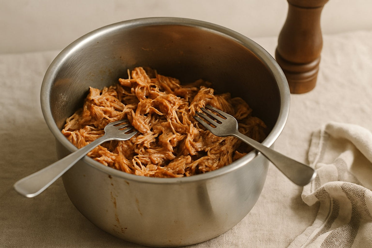 Pulled pork in de Instant Pot