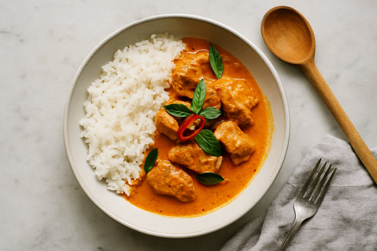 Thaise rode curry met procureur