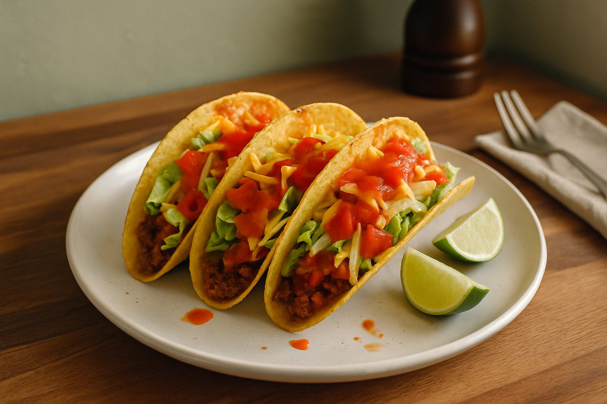 Taco met rundergehakt: snel en vol smaak