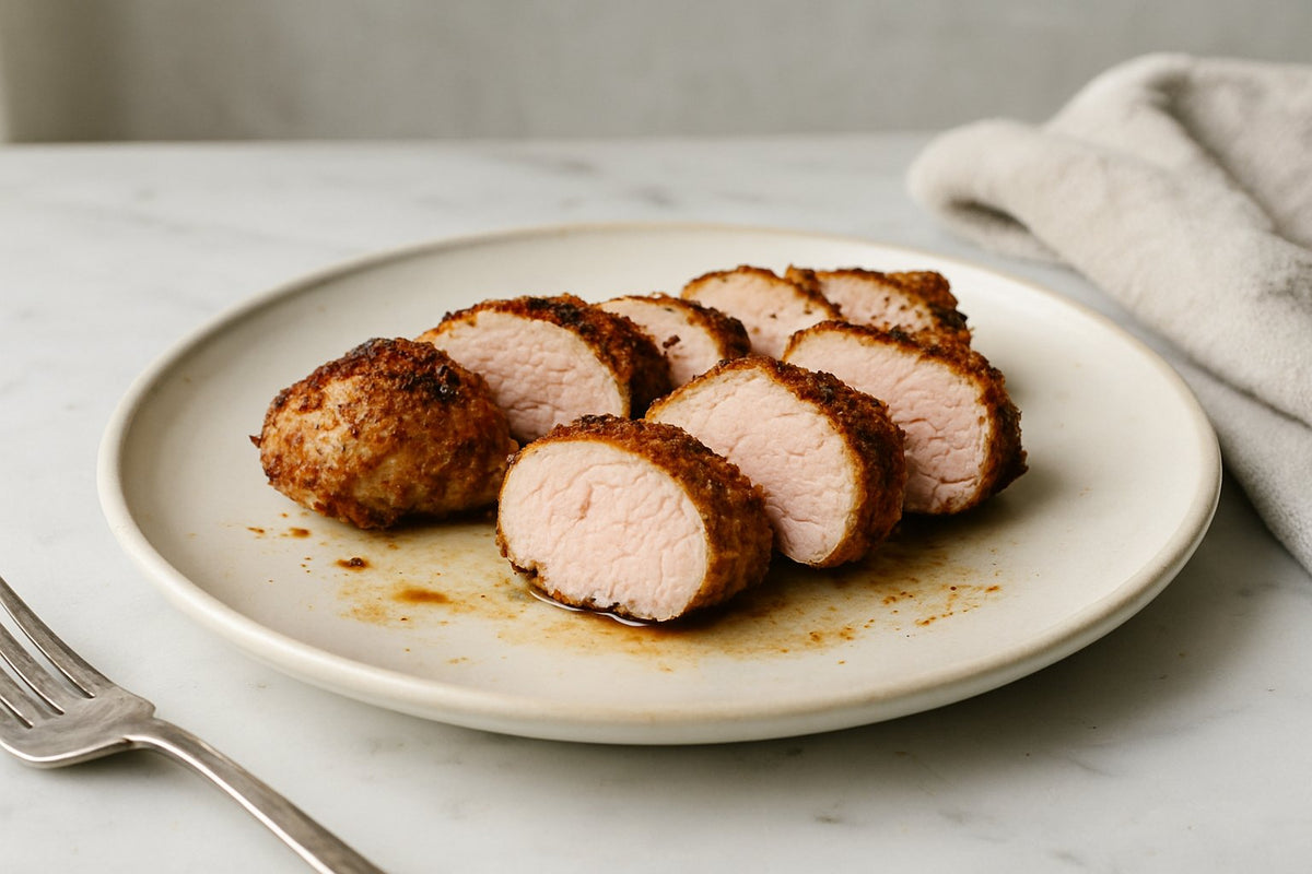 Varkenshaas in de airfryer: snel en sappig