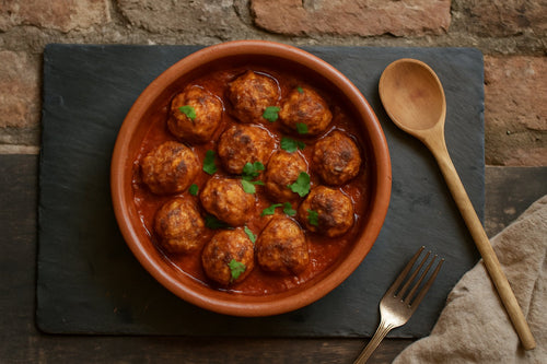 Spaanse gehaktballetjes in tomatensaus (albondigas)
