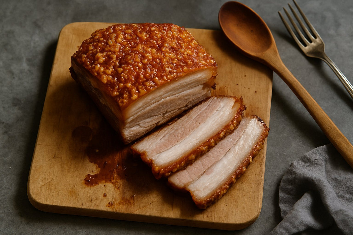 Buikspek knapperig uit de oven: zo krijg je een krokante korst