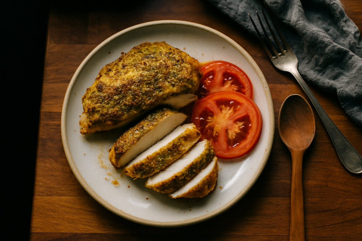 Kipfilet met pesto uit de oven