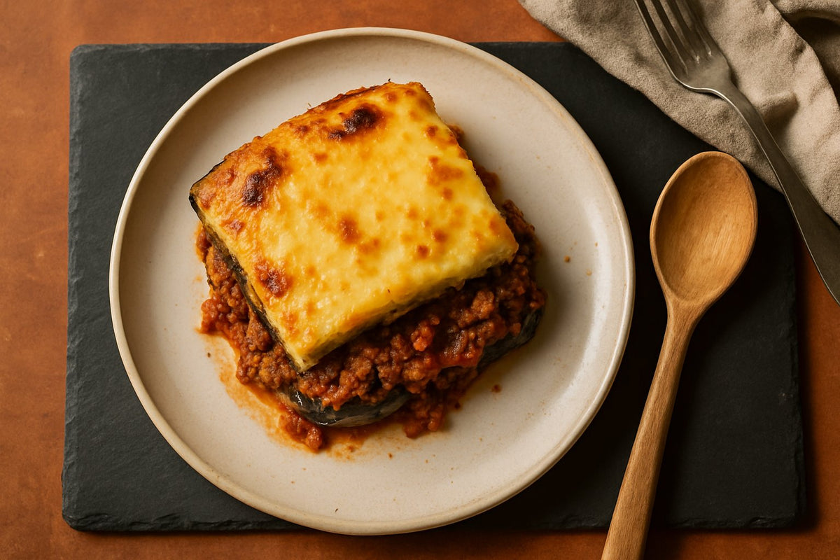 Moussaka met rundergehakt: een Griekse ovenschotel