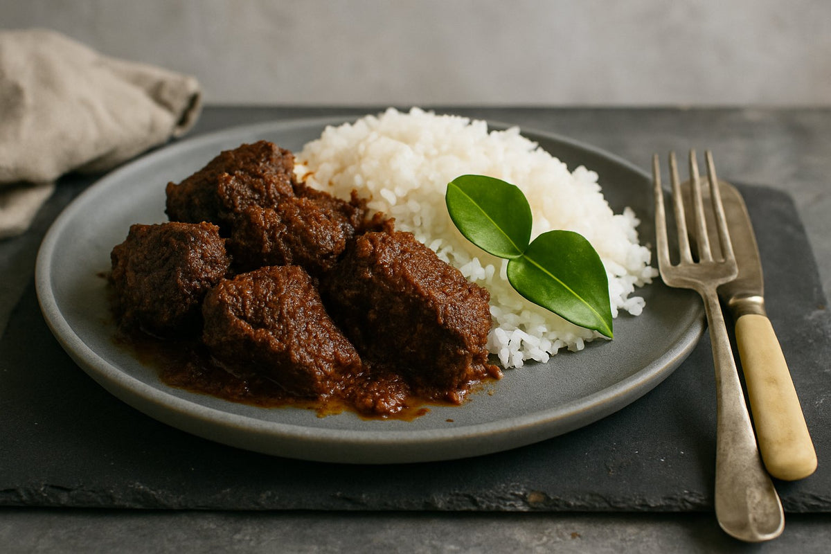 Rendang van riblappen: zacht en vol kruiden