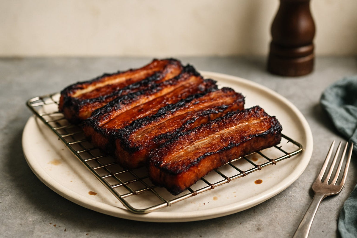 Speklappen op de BBQ: knapperig en sappig