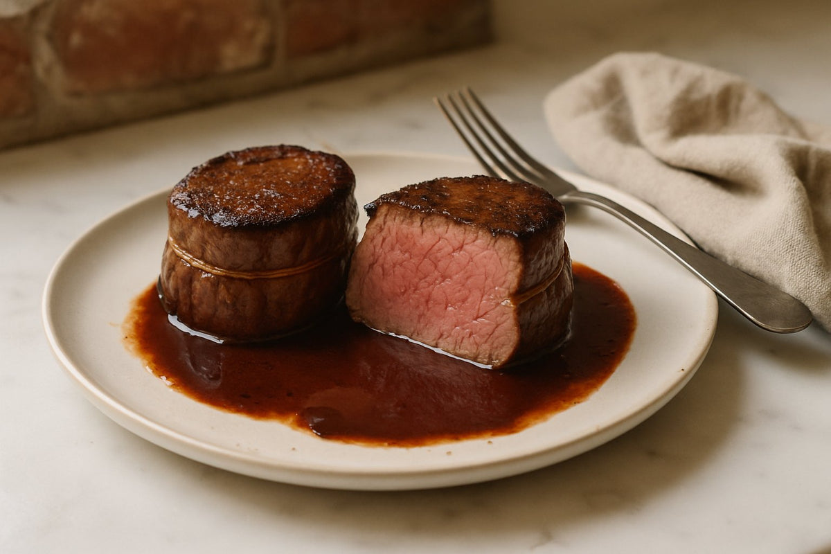 Tournedos uit de pan bakken
