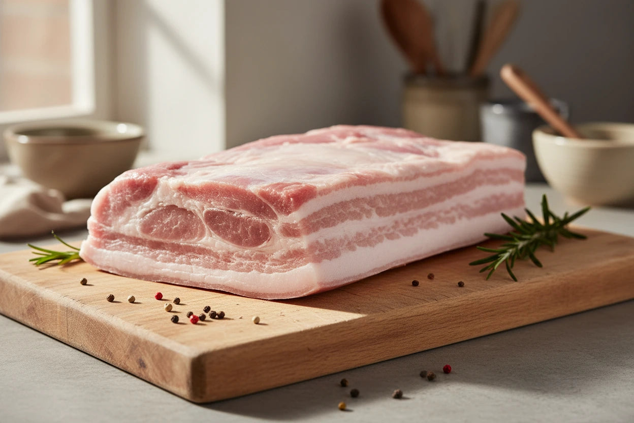 Buikspek zonder zwoerd (Pork belly) - 1kg