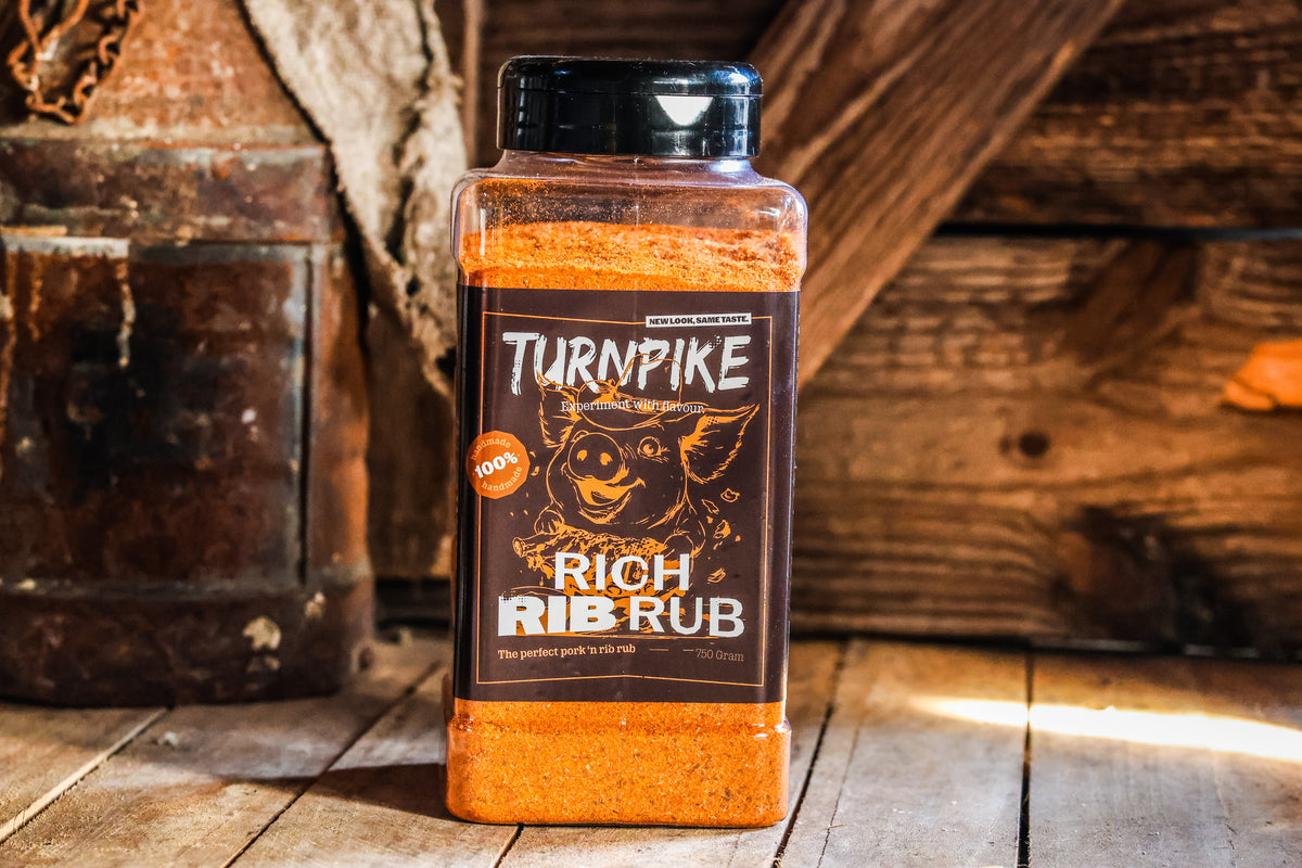 Turnpike Rich Rib Rub 750 gram