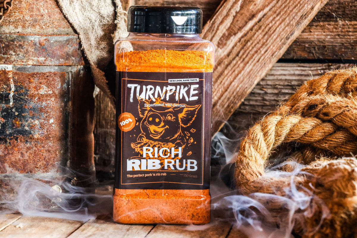 Turnpike Rich Rib Rub 750 gram