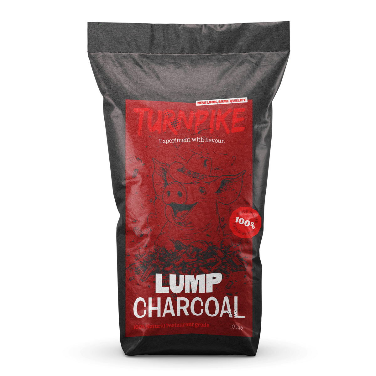 Turnpike Black Wattle Lump Charcoal 10 kg