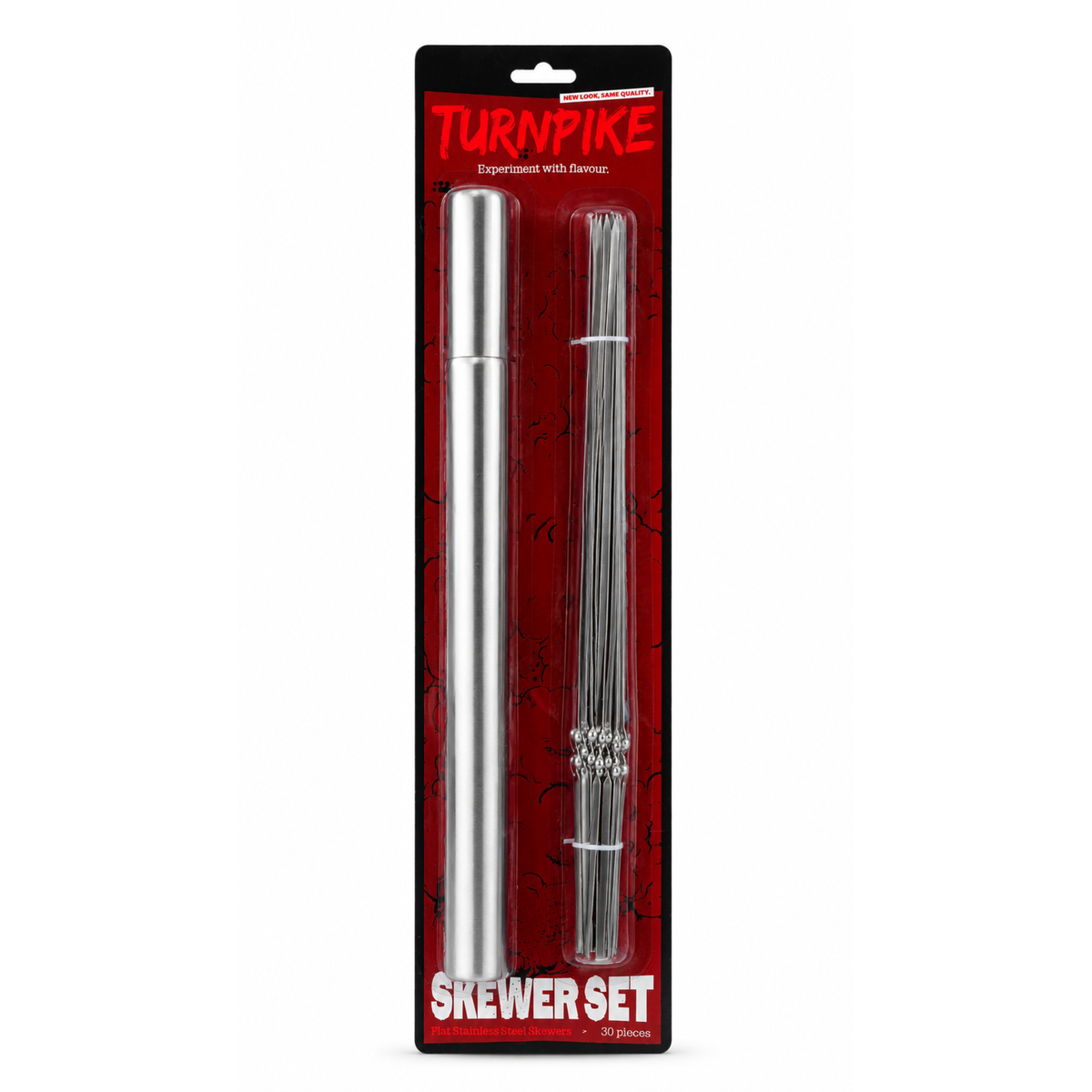 Turnpike Stainless Steel Skewer Set 30 spiesen